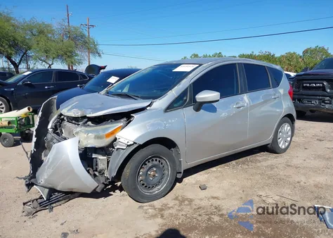 2015 Nissan Versa Note S Plus из США, поврежденный, VIN 3N1CE2CP1FL434817